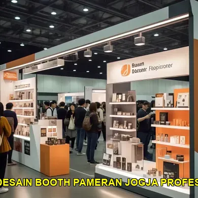 jasa desain booth pameran jogja profesional